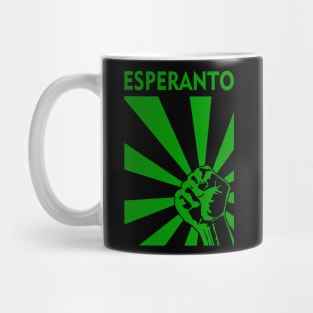 Esperanto fist propaganda Mug